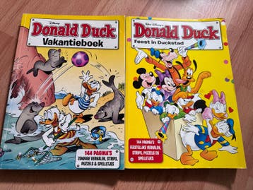 Donald Duck Vakantieboek & Feest in Duckstad (2 stuks)