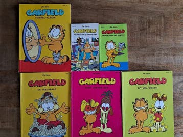 Garfield Stripboeken Collectie - 7 delen
