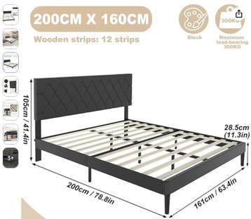 160x200 bedframe