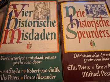 Verzameling historische misdaadverhalen - 2 boeken