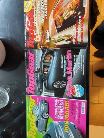 3 TopGear magazines uit 2005, 2006 en 2007