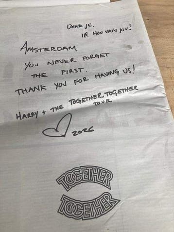 Parool met Harry Styles advertentie