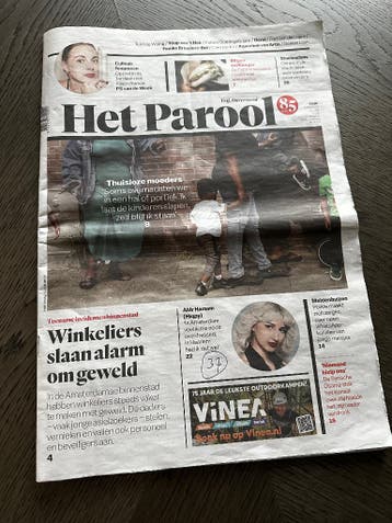 Parool met Harry Styles tekst
