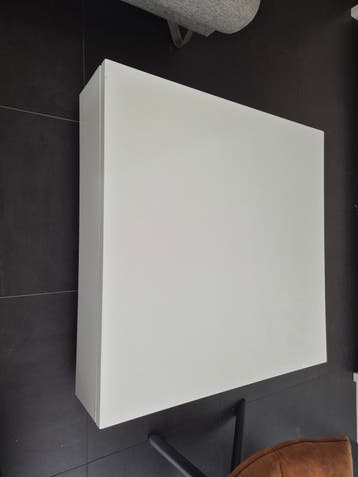 Witte salontafel met 2 lades