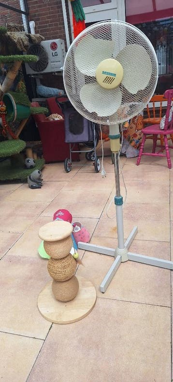staande ventilator GRATIS