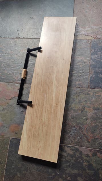 Gratis af te halen: blind op te hangen plank