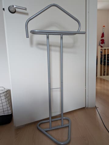 Metalen staande kapstok - Grijs