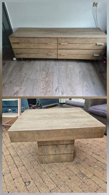 GRATIS  tvkast en salontafel