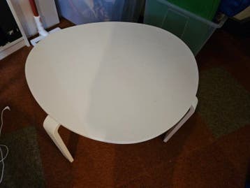 Witte salontafel GRATIS