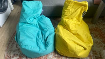 Zitzakken SugarPufy - Geel en Turquoise