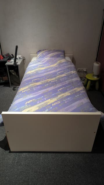 GRATIS bed 80x200cm met lades