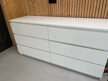 IKEA ladekast met 6 lades - Wit