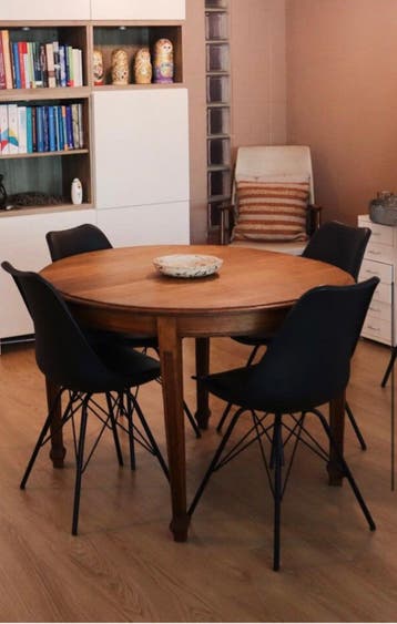 4 jysk eetkamer stoelen - gratis