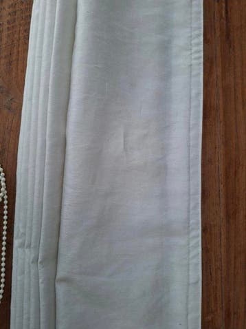 Gratis vouwgordijn met systeem - Wit, 157x260 cm
