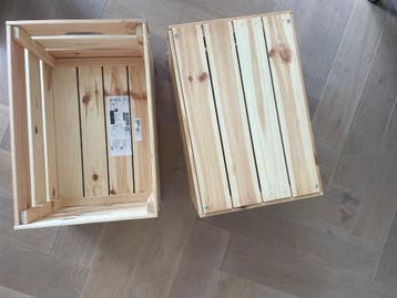 Wooden crates