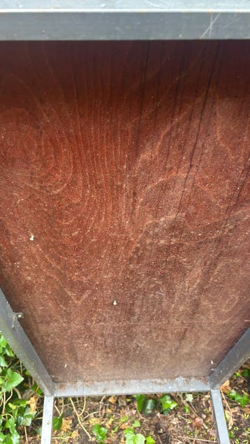 Stevige werktafel/bijzettafel