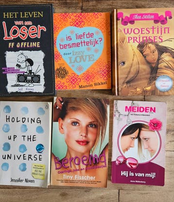 Tiener/meiden boeken - Diverse titels