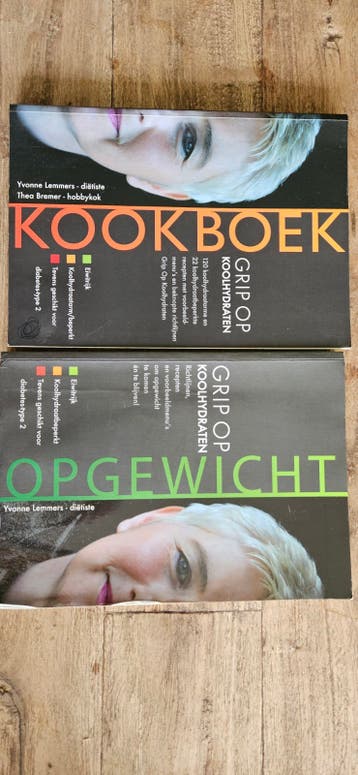 Grip op Koolhydraten Kookboek & Op Gewicht (2 boeken)
