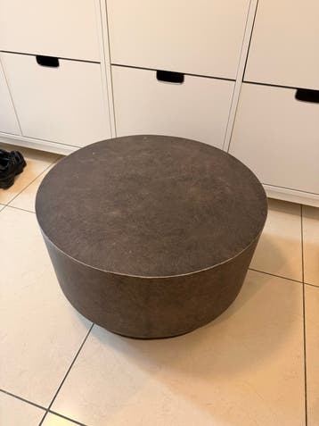 Ronde salontafel - grijs