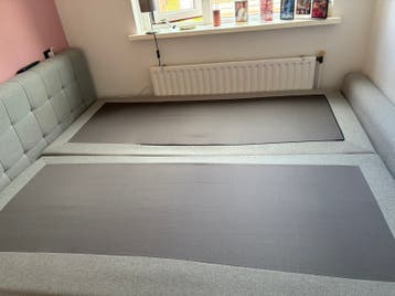 2 mattassen van 90x200