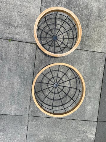 2 Mandjes in verschillende maten - Decoratief en functioneel