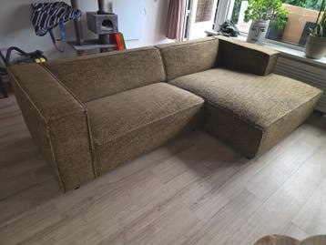 Comfortabele hoekbank met chaise longue