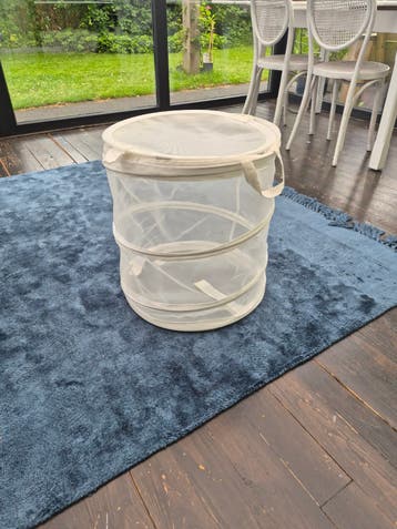 Gratis Opvouwbare wasmand/opbergmand - Wit