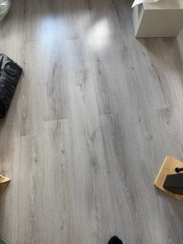 Laminaat met ondervloer - 1 maand gebruikt
