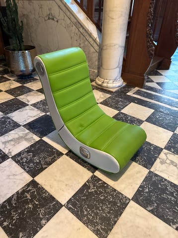 Groene game stoel - Gratis af te halen