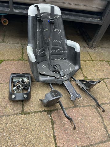 Gratis Bobike achterzitje fiets