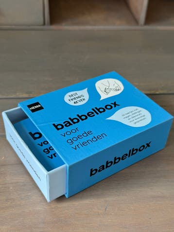 Babbelbox voor goede vrienden - HEMA kaartspel