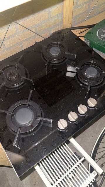 Gratis atag kookplaat gas 4 pitten