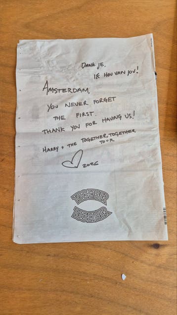 Harry Styles in Parool