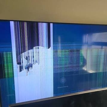 Samsung UHD_U7_55 TV gebroken scherm - Gratis af te halen