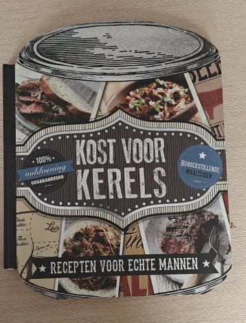 Boek: Kost voor kerels - recepten voor echte mannen