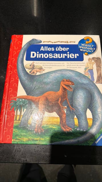 Dinosaurussen boek duitstalig dinosaurier buch