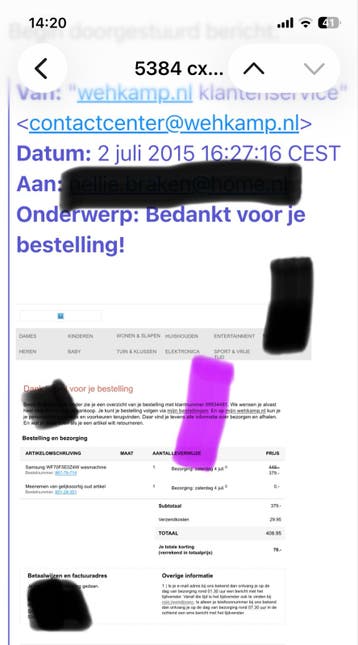 Wasmachine met opvangbak - Ideaal voor studenten!