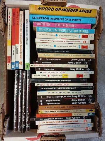 Gratis af te halen: collectie spannende boeken