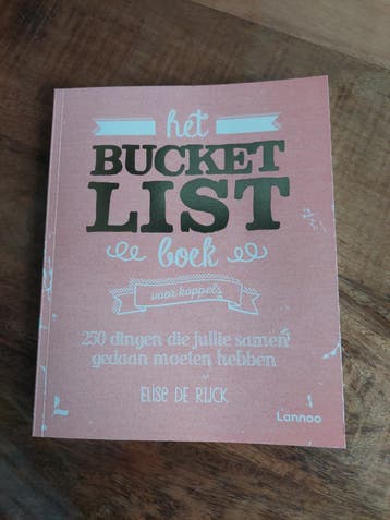 Elise De Rijck - Het Bucketlist boek voor koppels