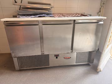 GRATIS OP TE HALEN! Tecnodom Professionele Koelwerkbank RVS