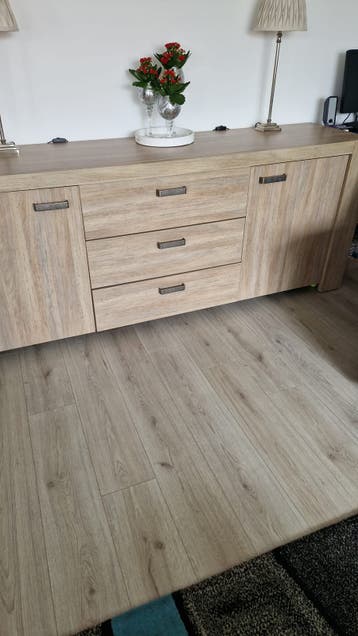 Dressoir + tv meubel + vitrinekast, ophalen in Apeldoorn