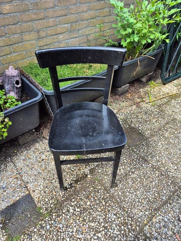 Gratis zwarte stoel - Ophalen