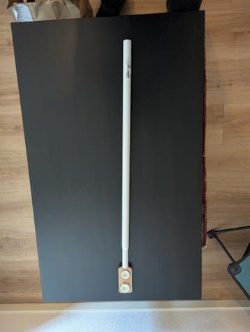Uitschuifbare douche gordijnroedel ikea (70-120 cm, botaren)