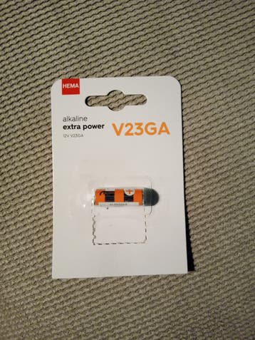 Hema Alkaline Extra Power V23GA 12V Batterij