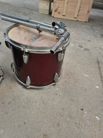 Drum ketels rood