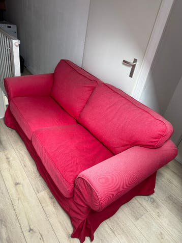 IKEA Ektorp tweezits bank rood