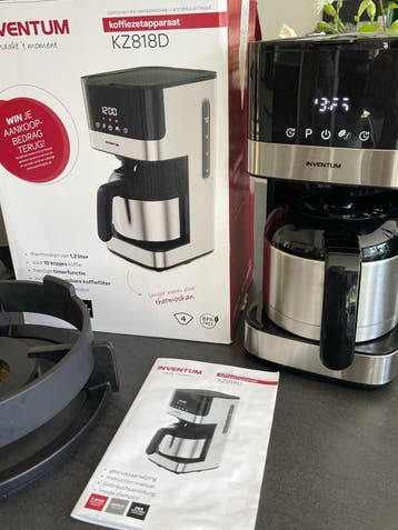 Gratis Inventum koffiezetapparaat zonder thermoskan - defect