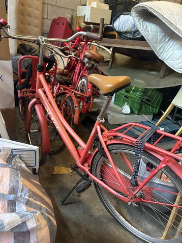 Altec en Popal fietsen van vroegere fietverhuur