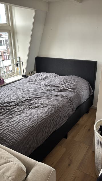 Tweepersoonsbedframe met hoofdbord - Gratis af te halen
