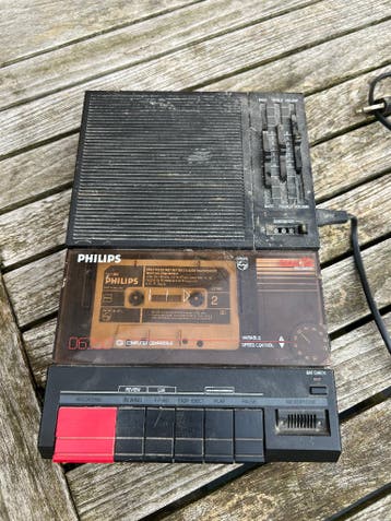 Philips cassetterecorder D6350/60 - werkt - gratis